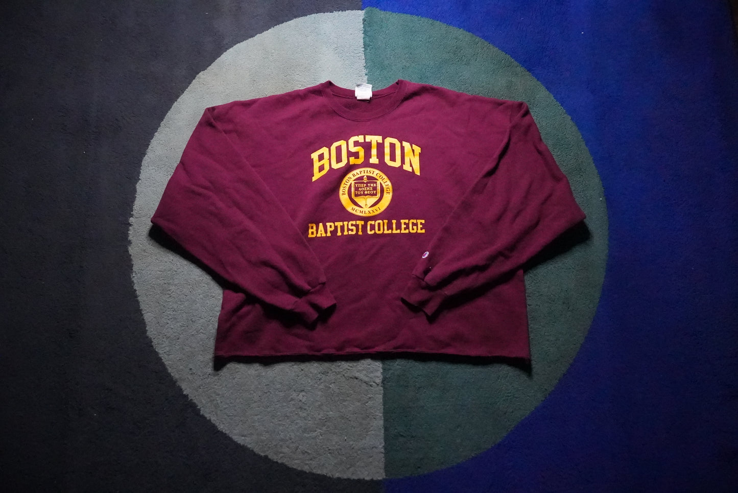 Boston Baptist College Crewneck Sweatshirt 3XL