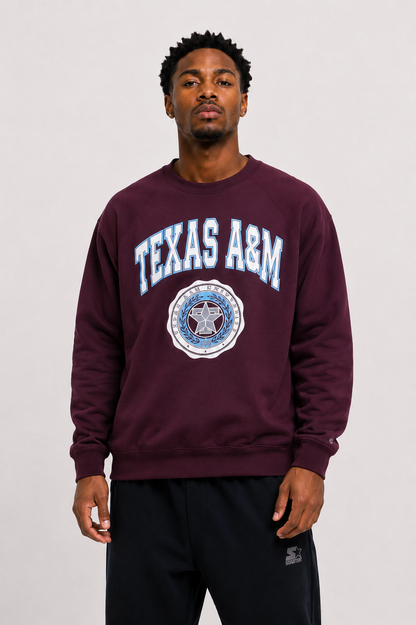 Front view of Texas A&M University Sweater